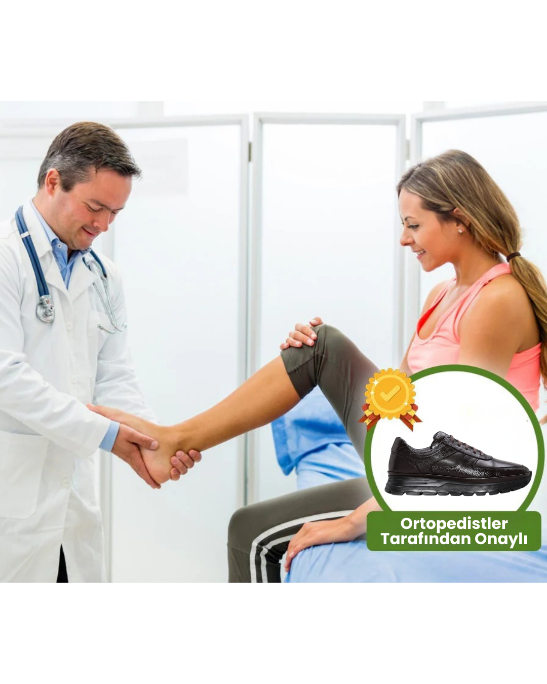 Comfo Feet Hakiki Deri Ortopedik Ayakkabı
