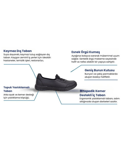 Comfo Feet Daily Flex Siyah