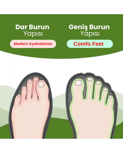 Comfo Feet Ortopedik Ayakkabı Beyaz