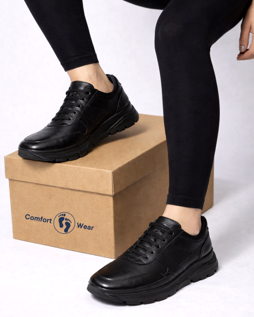 Hakiki Deri Unisex Ortopedik Ayakkabı (CW-01)