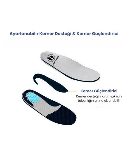 Comfo Feet Ortopedik Ayakkabı Beyaz