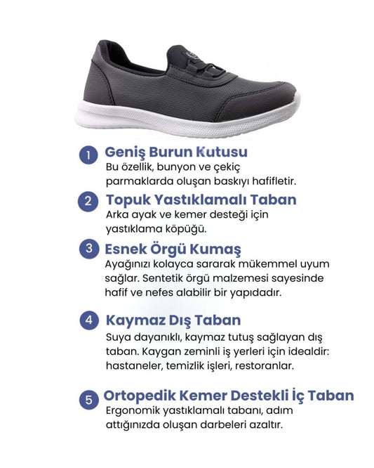 Comfo Feet Daily Flex Beyaz