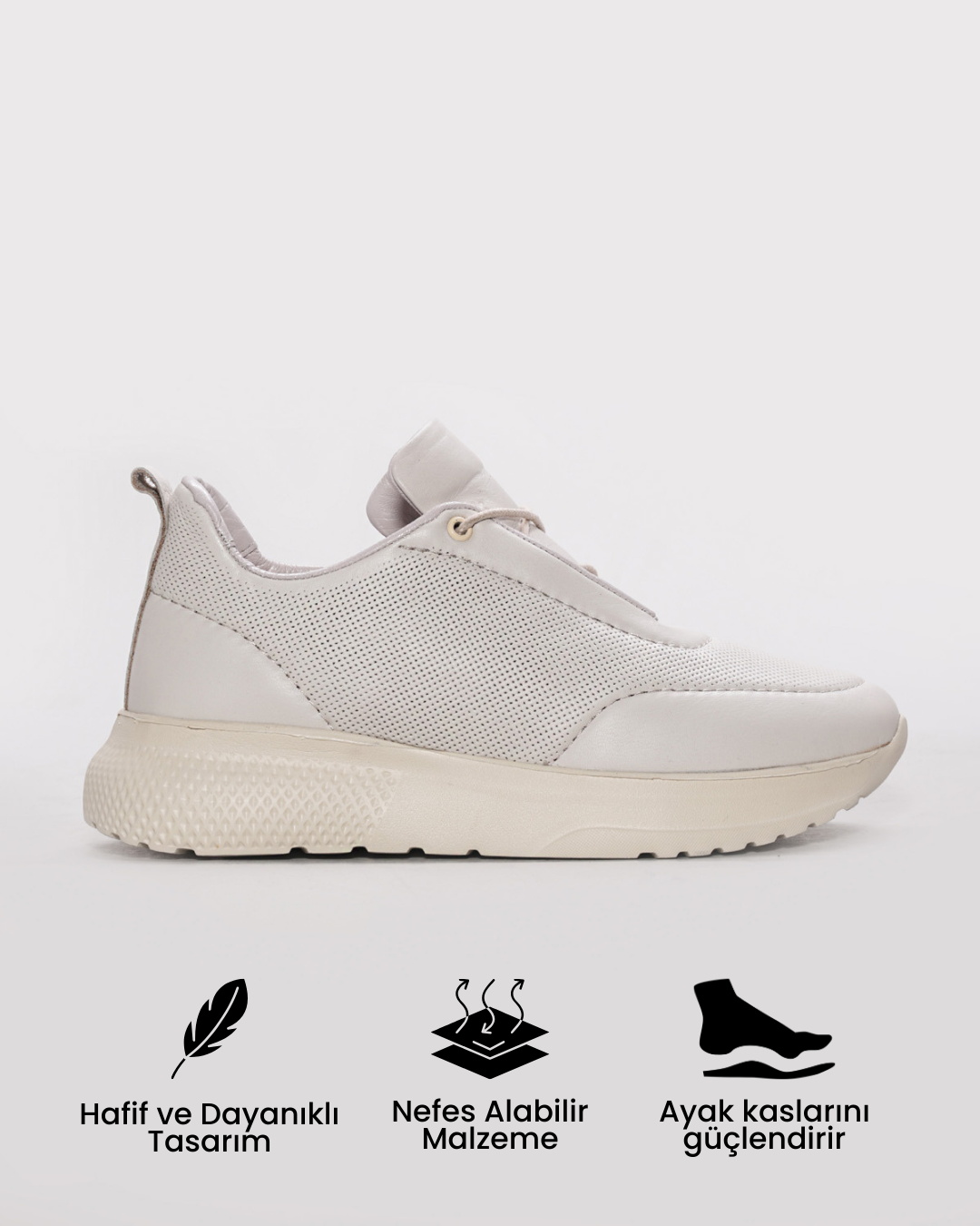 Hakiki Deri Kadın Casual Ayakkabıı (CW-05)