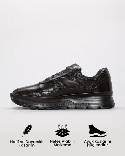 Hakiki Deri Unisex Ortopedik Ayakkabı (CW-01)