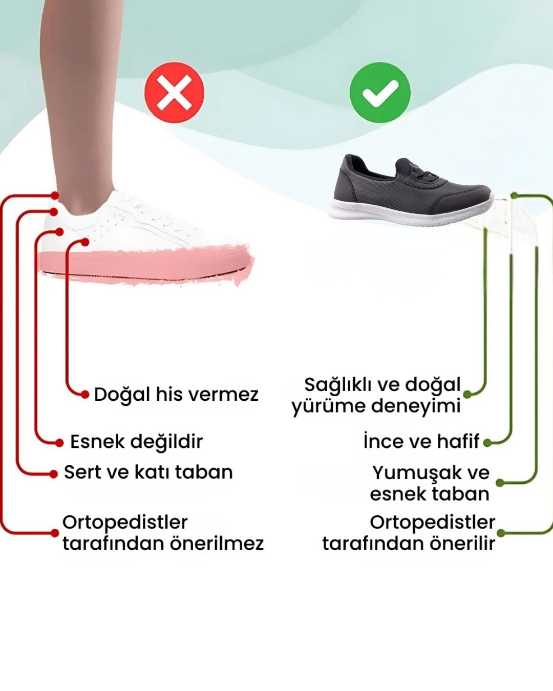 Comfo Feet Daily Flex Beyaz