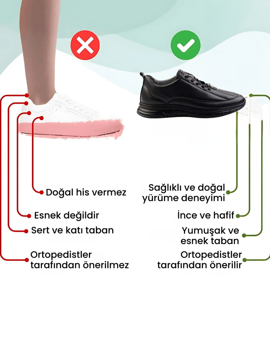 Comfo Feet Ultra Ortopedik Ayakkabı
