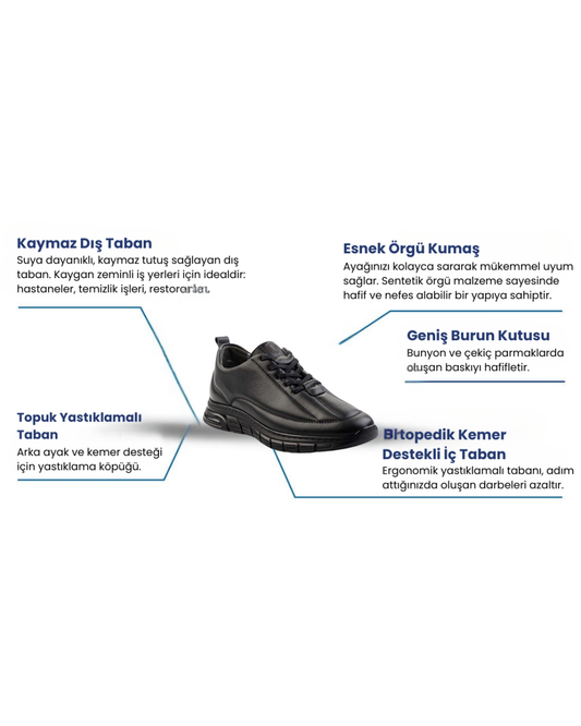 Comfo Feet Ultra Ortopedik Ayakkabı